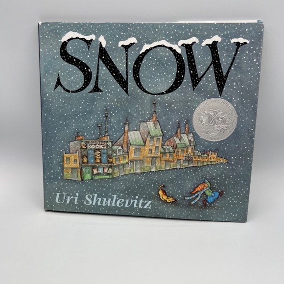 Children's Kid Snow Snowflake Winter Holiday Hardcover Book Vintage - Picture 2 of 11